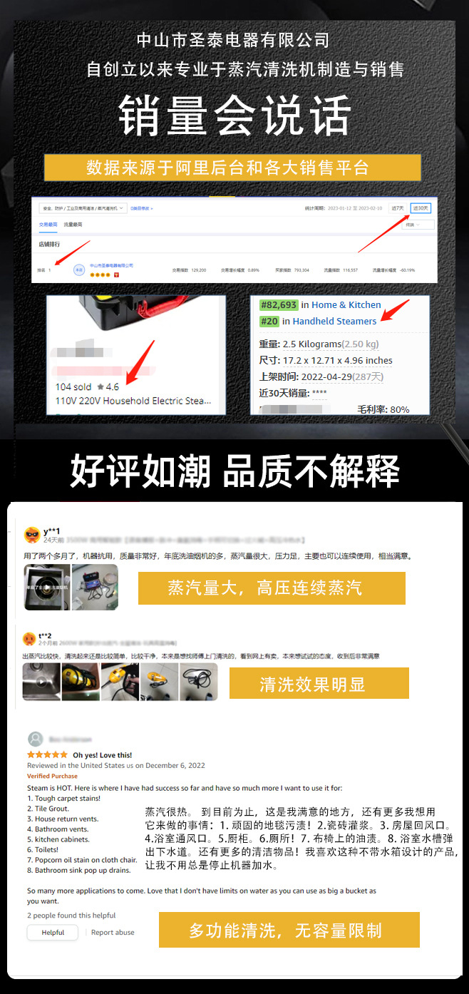 销量评价